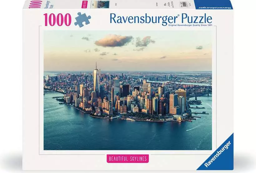 Beautiful Skylines: New York - Puzzle Highlights, 1000 Pieces