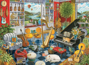 The Music Room - Standard Adult Puzzle, 500 Pieces
