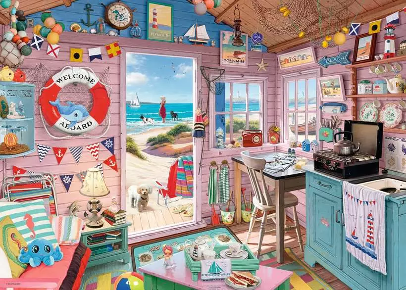 My Haven: The Beach Hut - My Haven, 1000 Pieces
