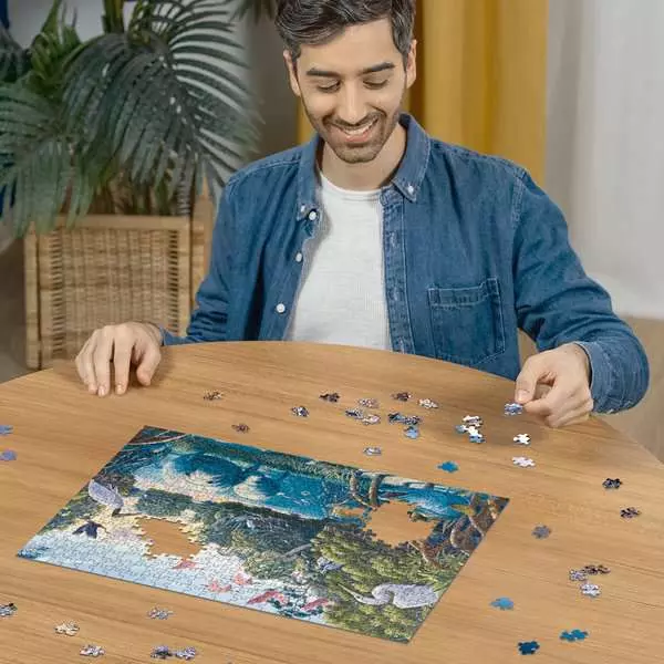 Manatee Moments - Standard Adult Puzzle, 500 Pieces