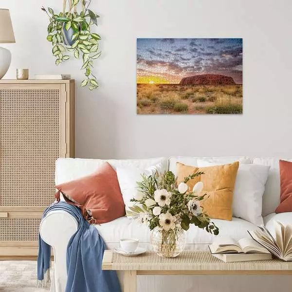 Ayers Rock, Australia - Standard Adult Puzzle, 1000 Pieces