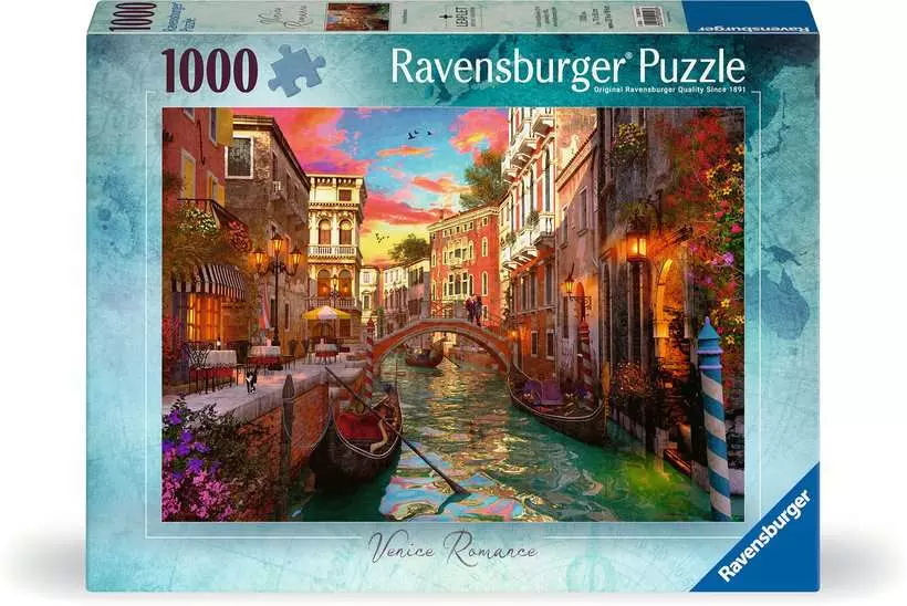 Venice Romance - Standard Adult Puzzle, 1000 Pieces