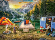 Calm Campsite - Standard Adult Puzzle, 1000 Pieces