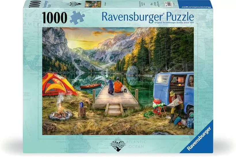 Calm Campsite - Standard Adult Puzzle, 1000 Pieces