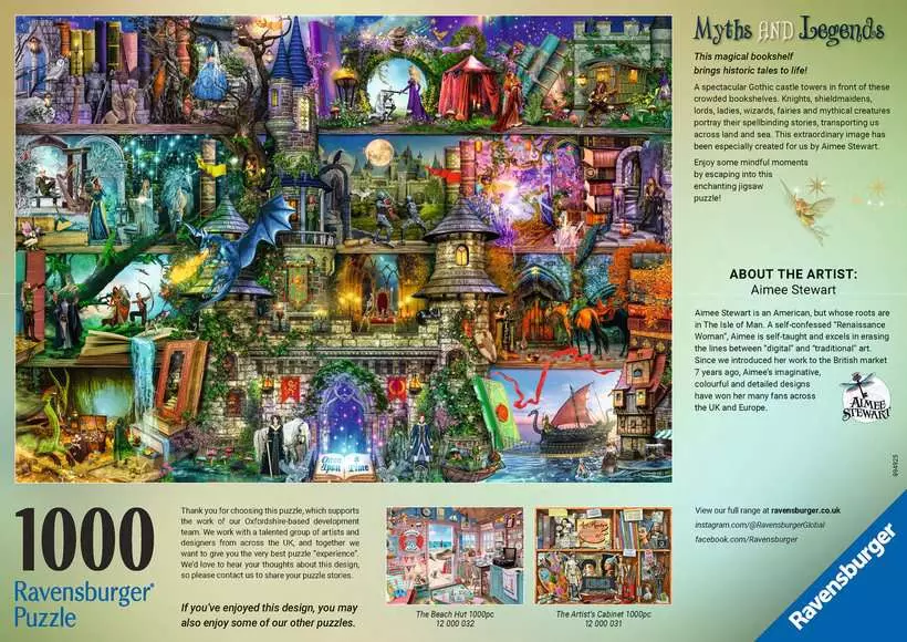 Myths & Legends - Standard Adult Puzzle, 1000 Pieces