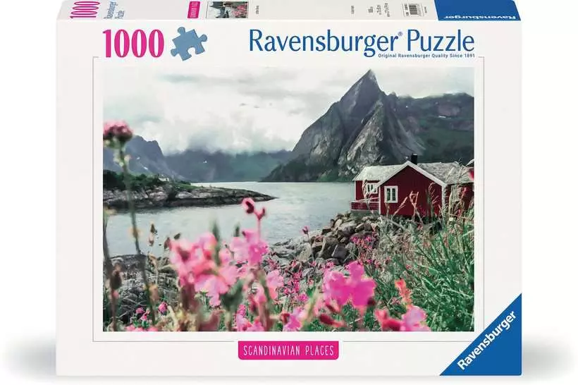 Scandinavian Places: Reine Lofoten, Norway - Standard Adult Puzzle, 1000 Pieces