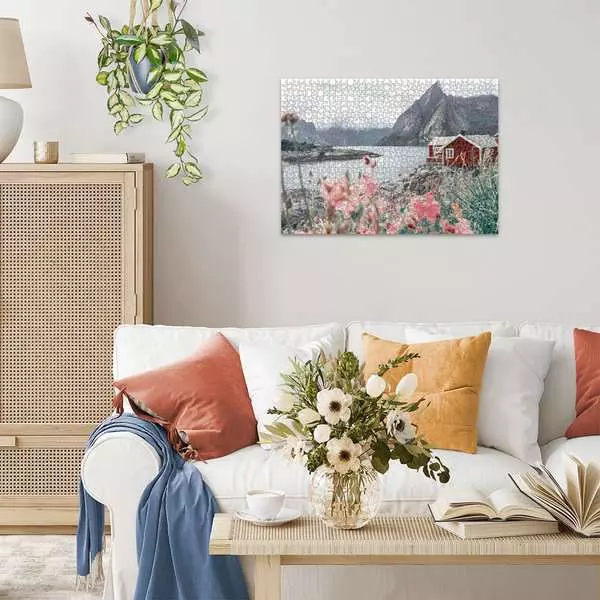 Scandinavian Places: Reine Lofoten, Norway - Standard Adult Puzzle, 1000 Pieces
