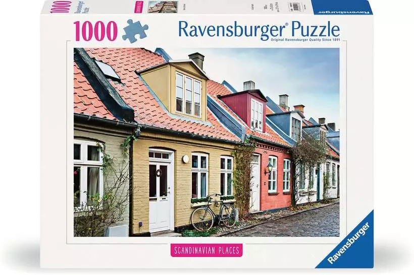 Scandinavian Places: Aarhus, Denmark - Standard Adult Puzzle, 1000 Pieces