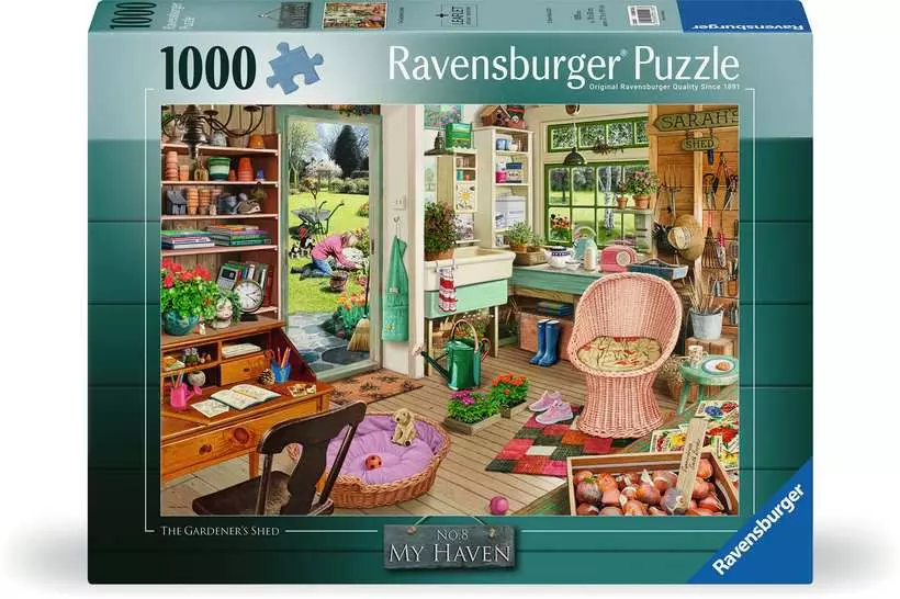 The Garden Shed - My Haven, 1000 Pieces