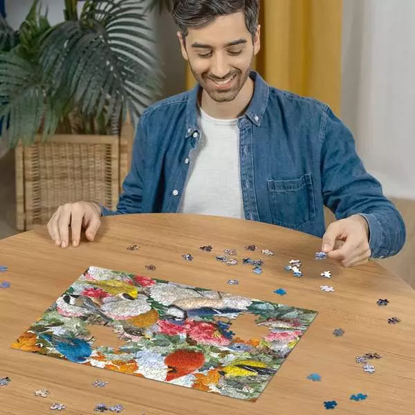 Garden Birds - Standard Adult Puzzle, 500 Pieces