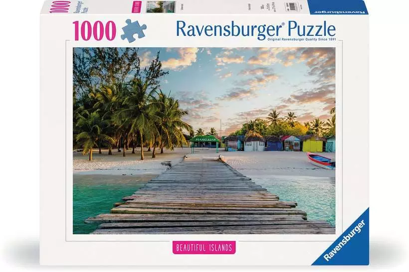 Beautiful Islands: Caribbean Paradise - Puzzle Highlights, 1000 Pieces