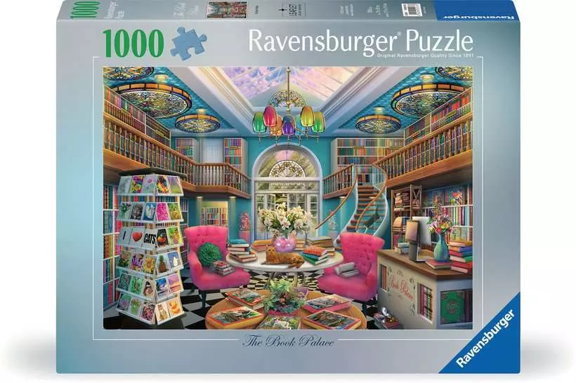 The Book Palace - Standard Adult Puzzle, 1000 Pieces