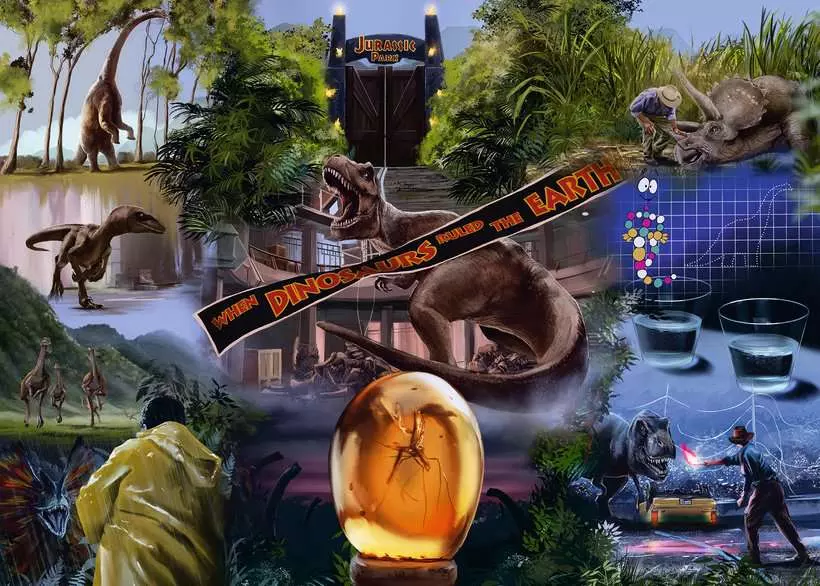 Jurassic Park - Universal VAULT Movie Collection, 1000 Pieces
