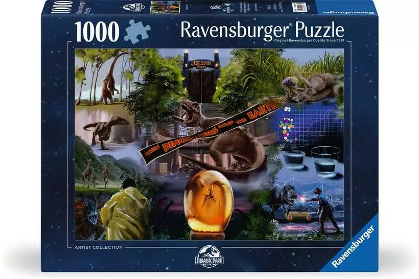 Jurassic Park - Universal VAULT Movie Collection, 1000 Pieces