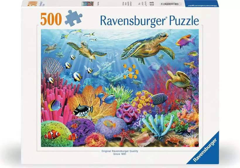 Tropical Waters - Standard Adult Puzzle, 500 Pieces