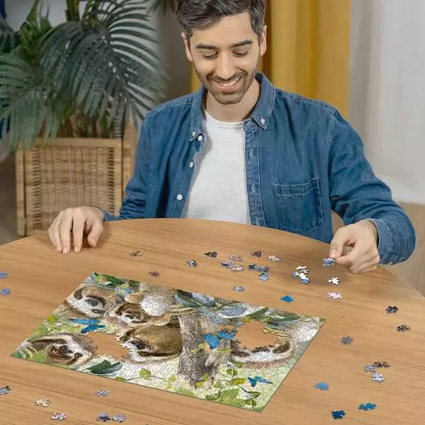Sloth Selfie - Standard Adult Puzzle, 500 Pieces