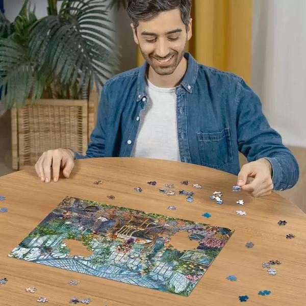 Greenhouse Morning - Standard Adult Puzzle, 500 Pieces