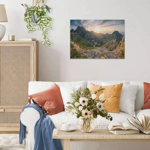 Beautiful Mountains: Serra de Tramuntana, Mallorca - Puzzle Highlights, 1000 Pieces