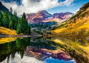 Beautiful Mountains: Aspen, Colorado - Puzzle Highlights, 1000 Pieces