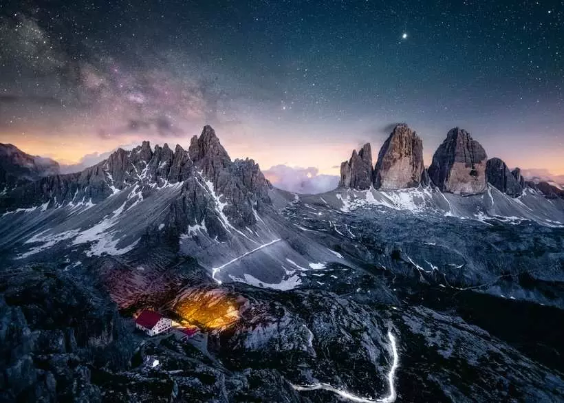 Beautiful Mountains: Three Peaks, Dolomites - Puzzle Highlights, 1000 Pieces