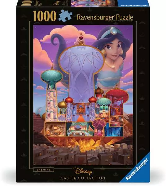 Disney Castle Collection: Jasmine - Standard Adult Puzzle, 1000 Pieces