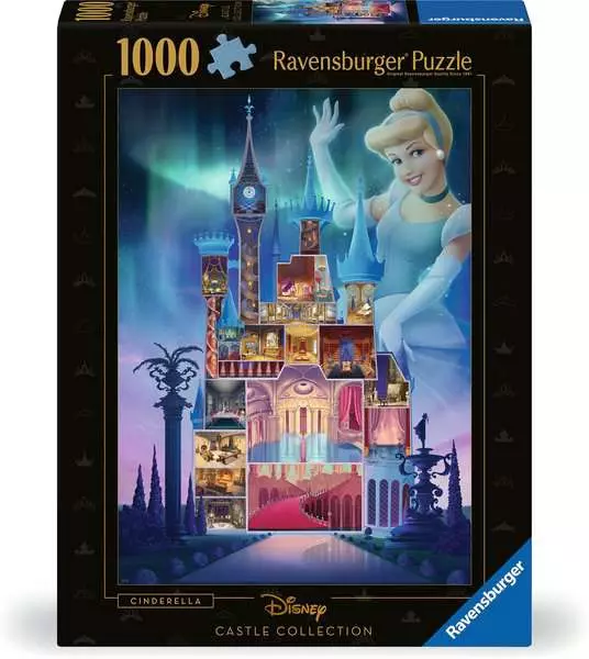 Disney Castle Collection: Cinderella - Standard Adult Puzzle, 1000 Pieces
