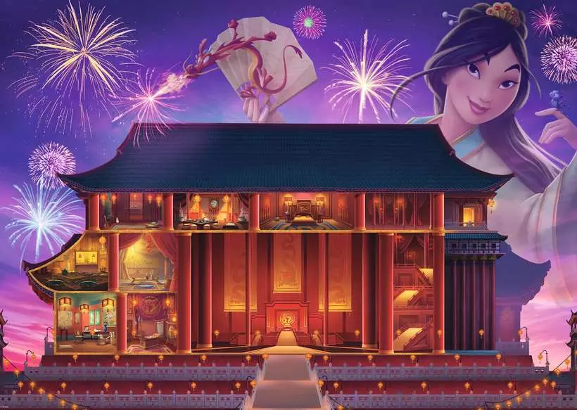 Disney Castle Collection: Mulan - Standard Adult Puzzle, 1000 Pieces