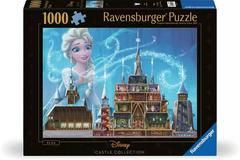 Disney Castle Collection: Elsa - Standard Adult Puzzle, 1000 Pieces