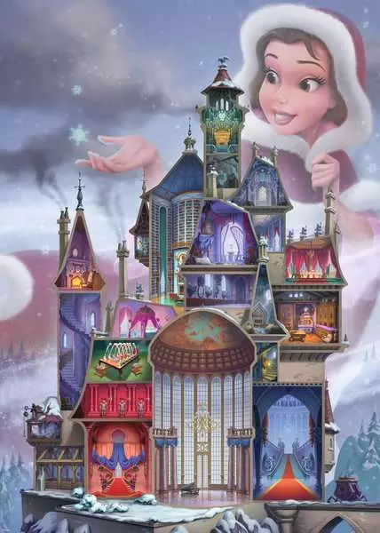 Disney Castle Collection: Belle - Standard Adult Puzzle, 1000 Pieces