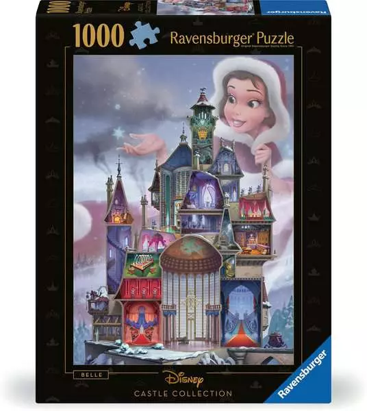 Disney Castle Collection: Belle - Standard Adult Puzzle, 1000 Pieces