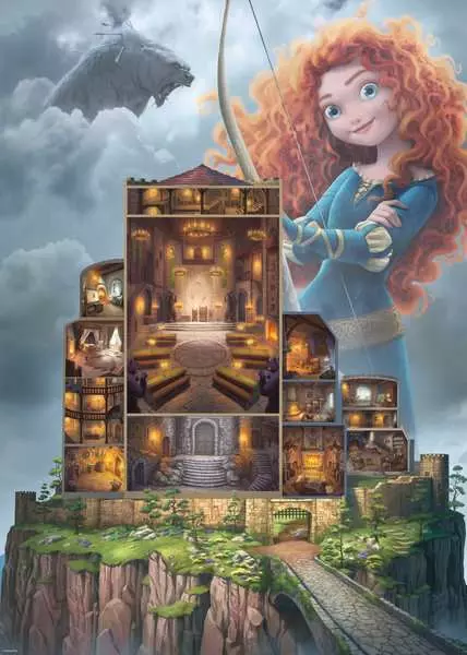 Disney Castle Collection: Merida - Standard Adult Puzzle, 1000 Pieces