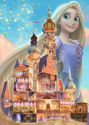 Disney Castle Collection: Rapunzel - Standard Adult Puzzle, 1000 Pieces