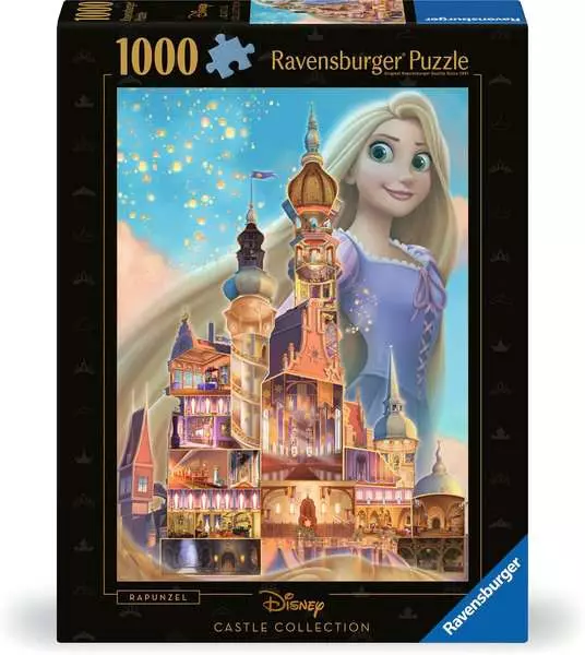 Disney Castle Collection: Rapunzel - Standard Adult Puzzle, 1000 Pieces