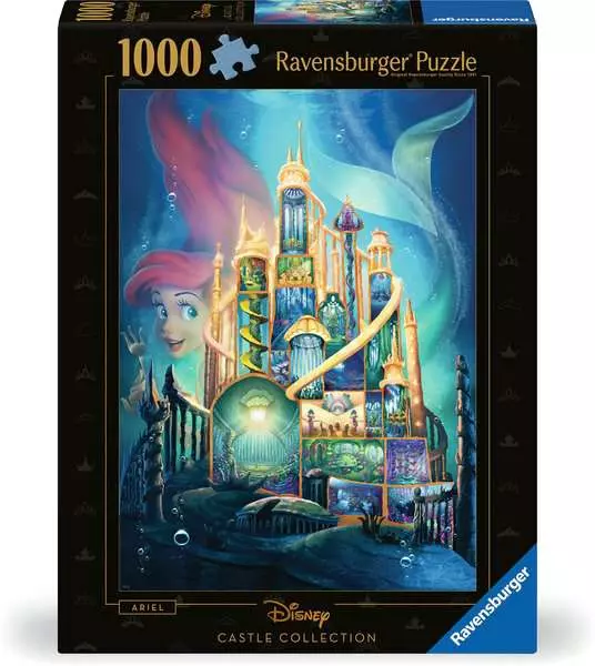Disney Castle Collection: Ariel - Standard Adult Puzzle, 1000 Pieces
