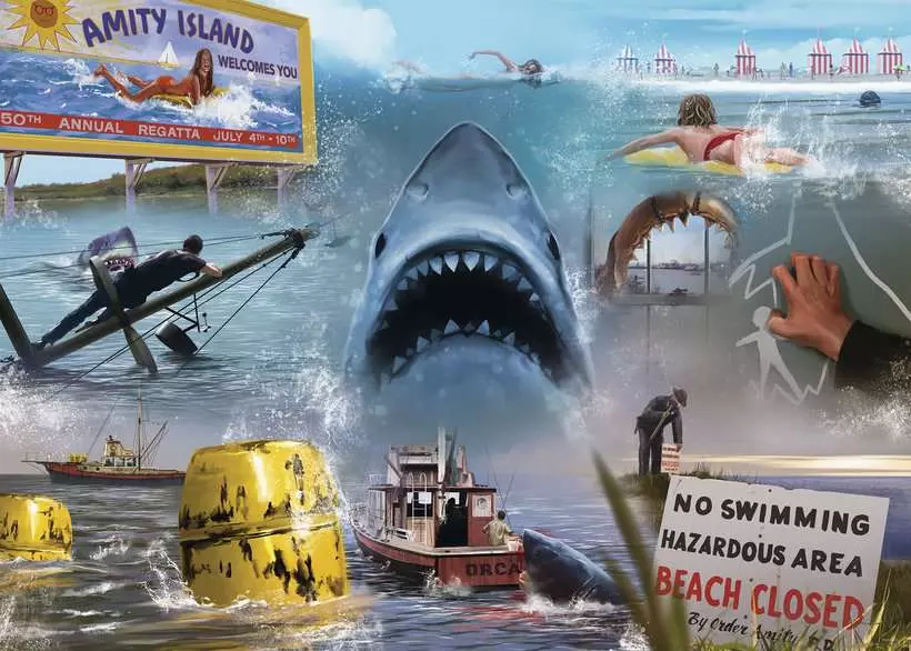 Jaws - Universal VAULT Movie Collection, 1000 Pieces