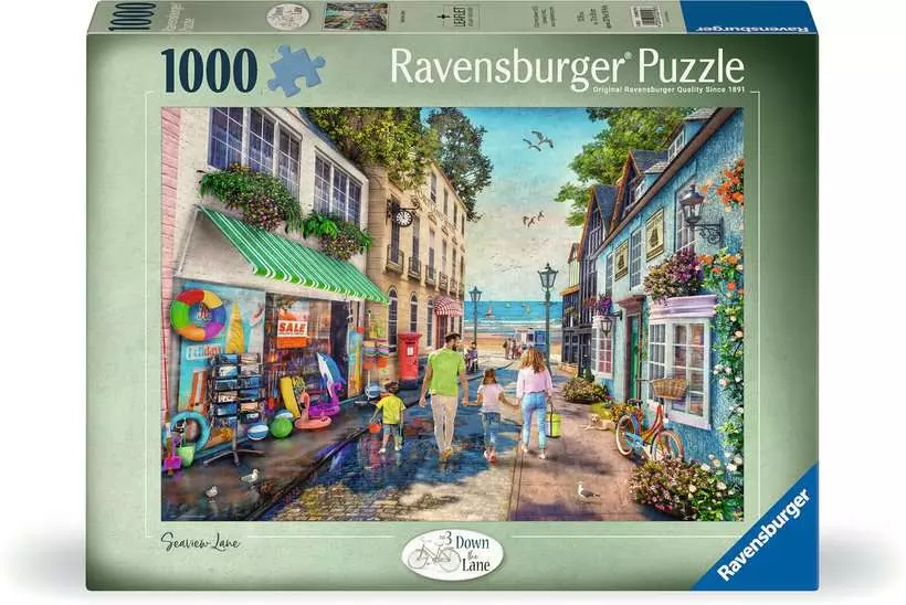 Down the Lane No.3 - Standard Adult Puzzle, 1000 Pieces