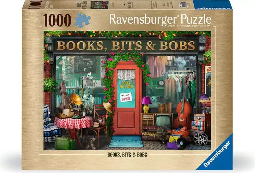 Books, Bits & Bobs - Standard Adult Puzzle, 1000 Pieces
