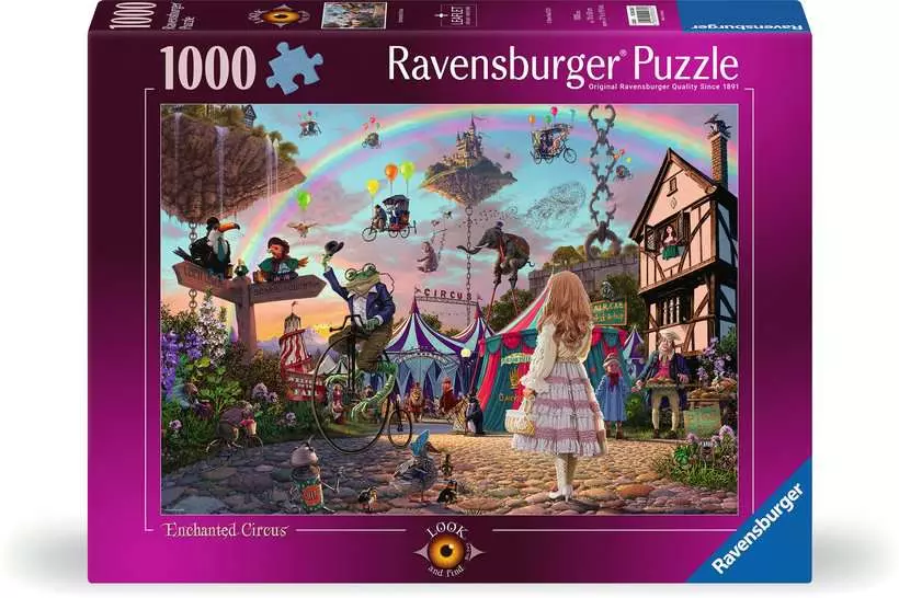 Look & Find: Enchanted Circus by Steve Read - Standard Adult Puzzle, 1000 Pieces