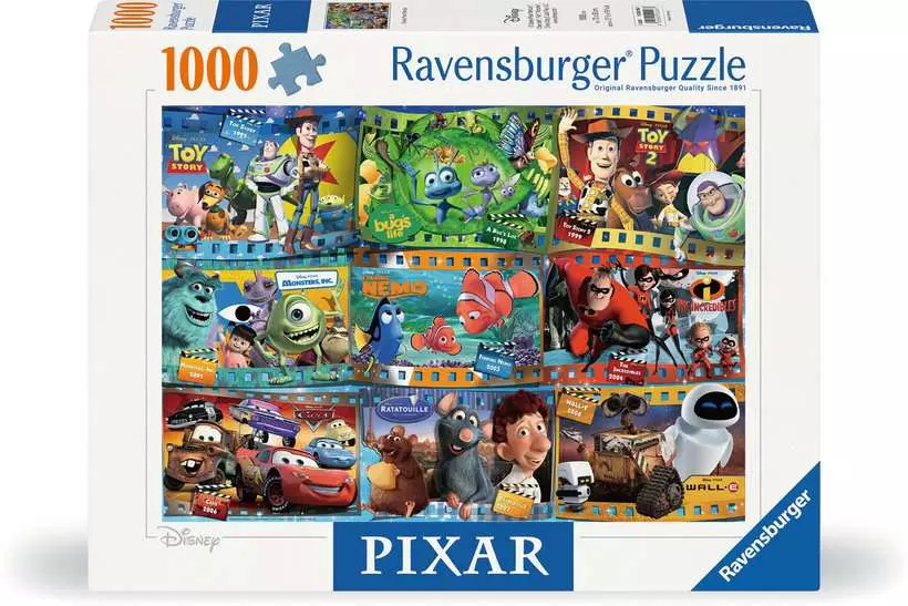 Disney Pixar Movies - Standard Adult Puzzle, 1000 Pieces