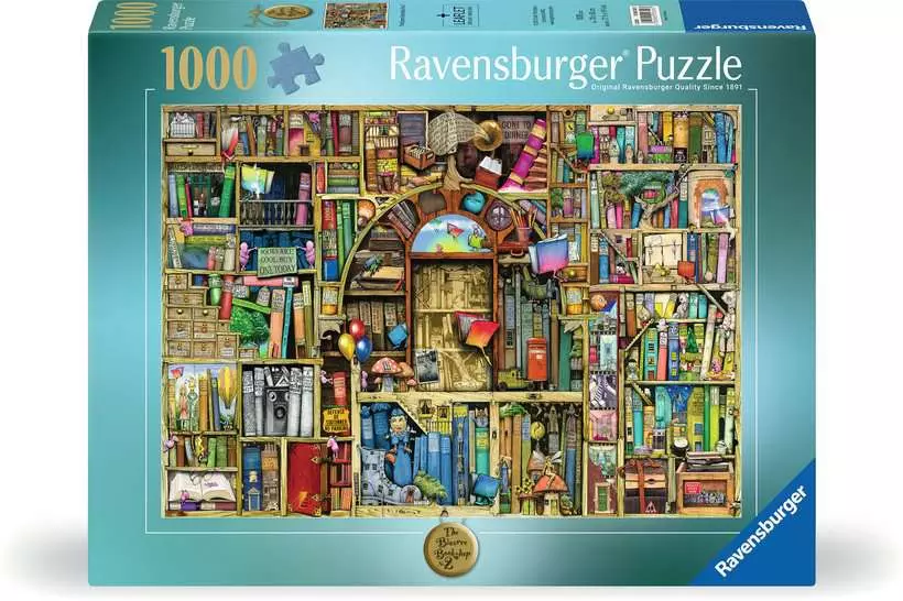Bizarre Bookshop 2 - Standard Adult Puzzle, 1000 Pieces