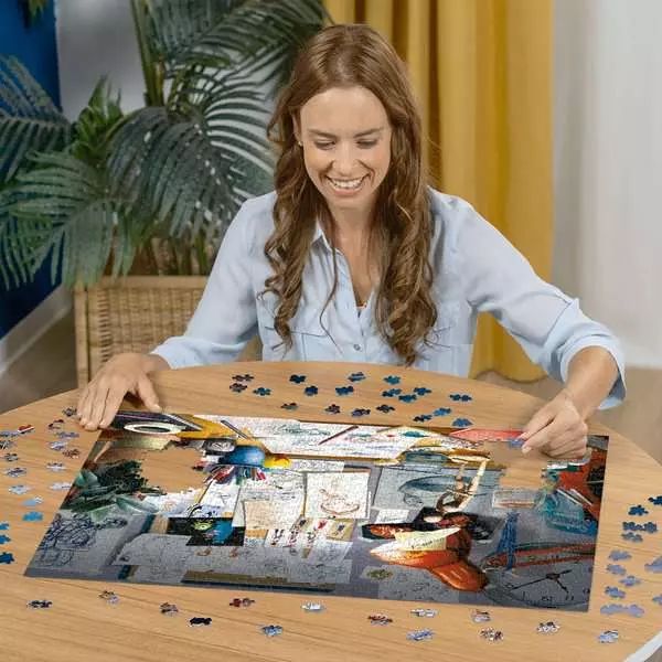 Disney Pixar: The Artist's Desk - Standard Adult Puzzle, 1000 Pieces