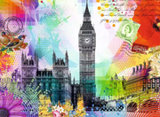 London Postcard - Standard Adult Puzzle, 500 Pieces
