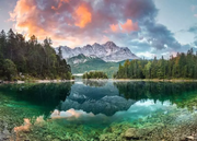 Zugspitze at the Eibsee, Germany - Standard Adult Puzzle, 1000 Pieces