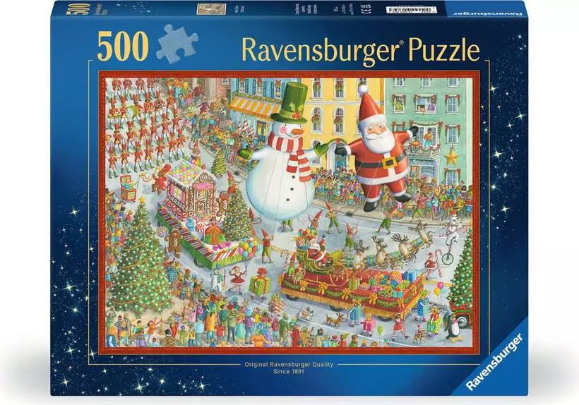 Here Comes Christmas! - Standard Adult Puzzle, 500 Pieces