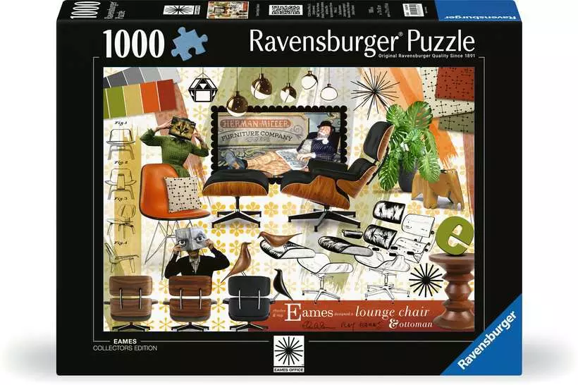 Eames: Design Classics - Standard Adult Puzzle, 1000 Pieces