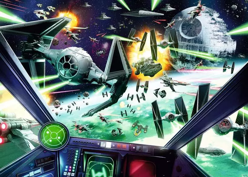 Star Wars: X-Wing Cockpit - Standard Adult Puzzle, 1000 Pieces