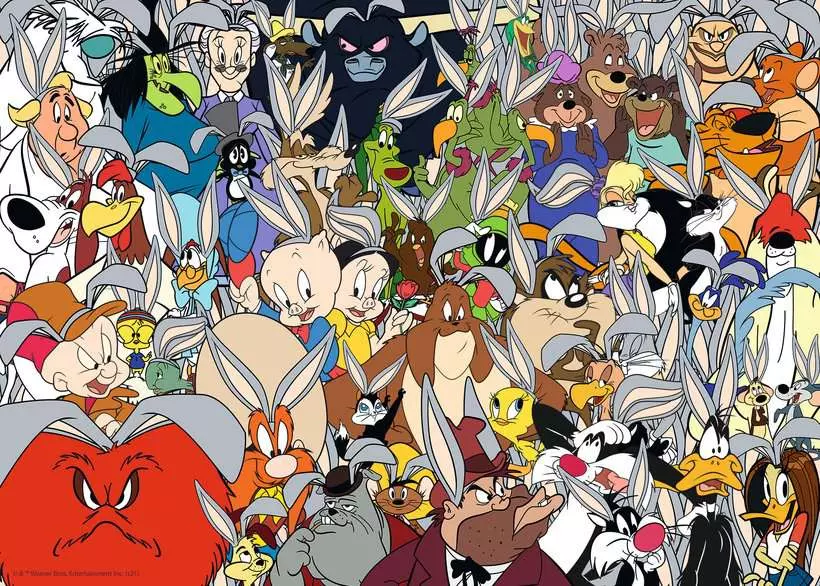 Looney Tunes: Challenge - Standard Adult Puzzle, 1000 Pieces
