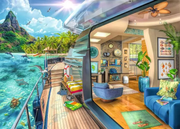 Tropical Island Charter - Standard Adult Puzzle, 1000 Pieces