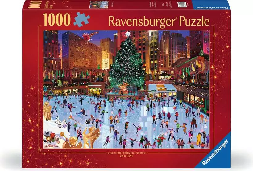 Rockefeller Center Joy - Standard Adult Puzzle, 1000 Pieces