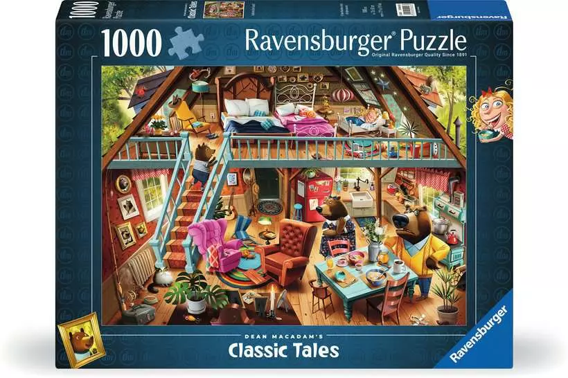 Goldilocks Gets Caught! - Standard Adult Puzzle, 1000 Pieces